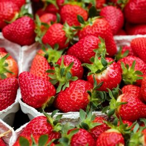 Strawberry and fruits sales